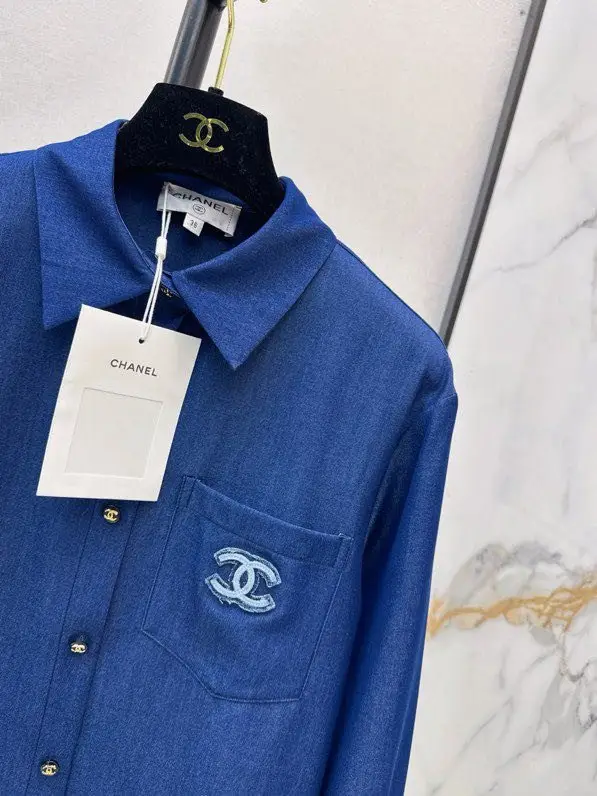 Chanel Джинсова сорочка — Фото 5