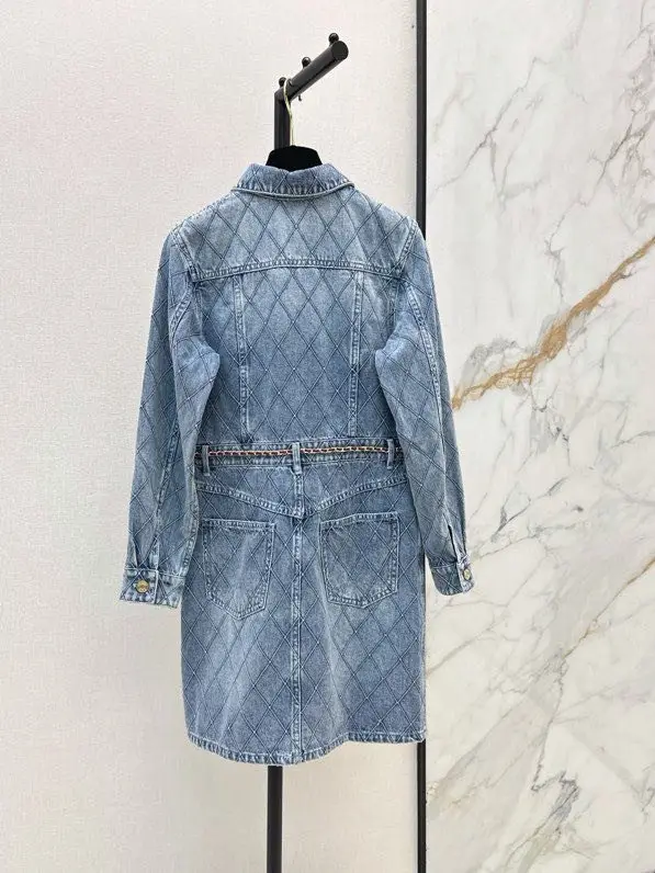 Chanel Платье джинсовое — Фото 4