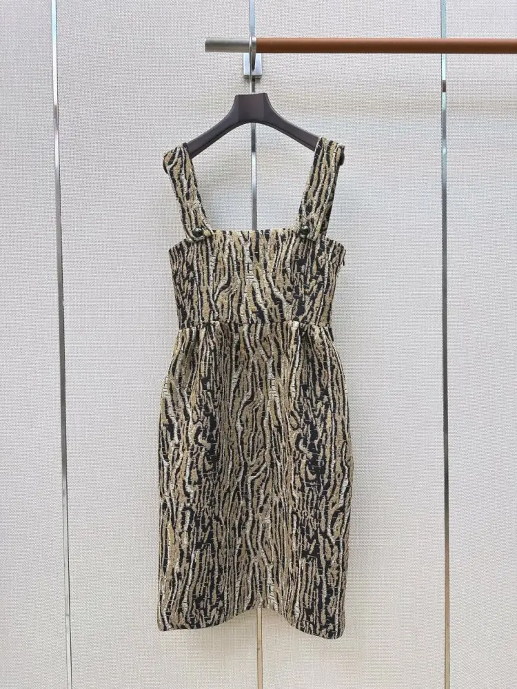 Chanel — Dress from леопардовым print