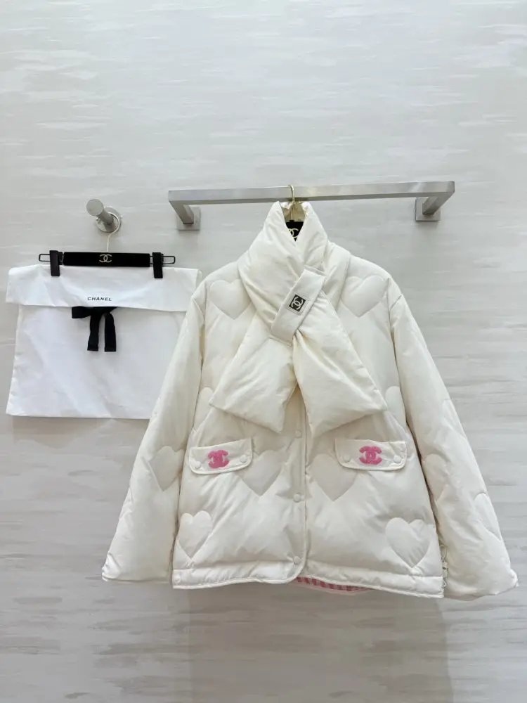 Chanel — Feather jacket women's two-sided