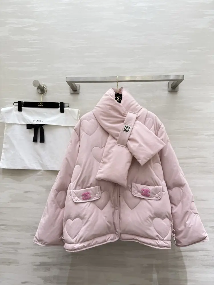 Chanel — Feather jacket women's two-sided