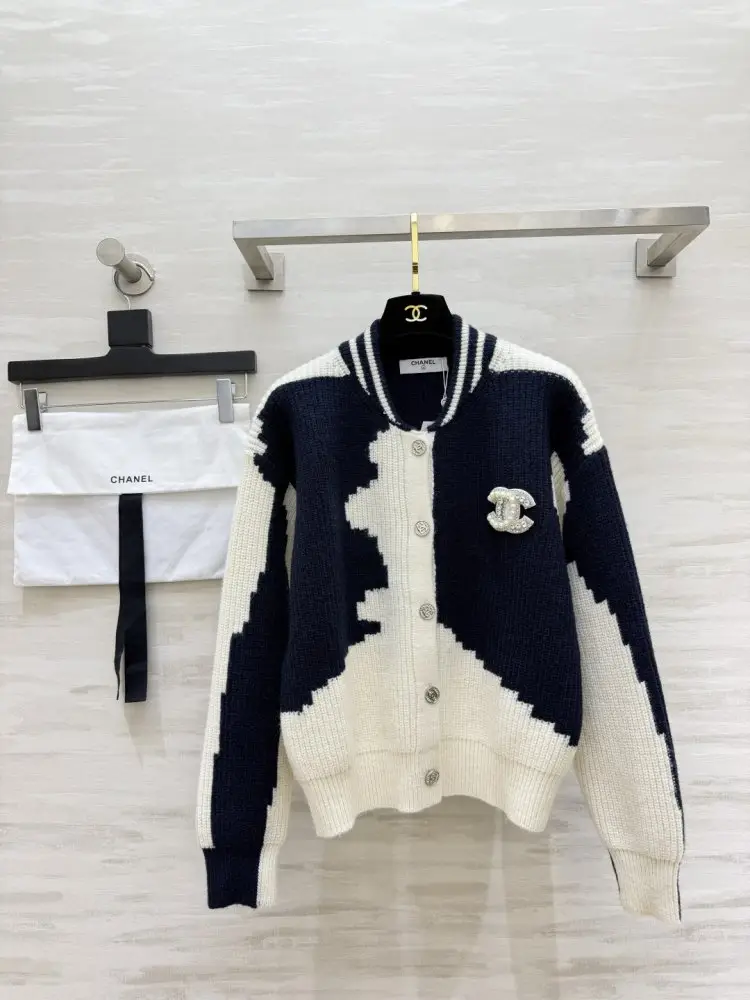 Chanel — Вязаный кардиган женский
