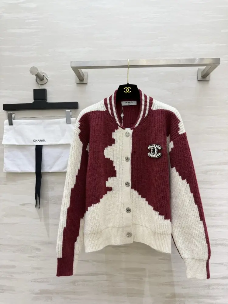 Chanel — Вязаный кардиган женский