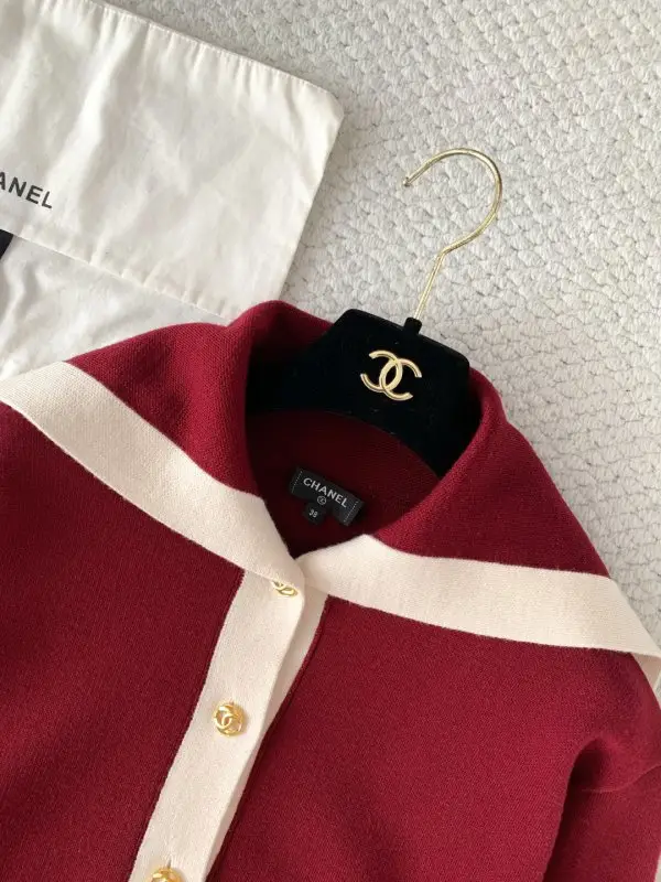 Chanel В'язаний кашеміру жіночий кардиган — Фото 4