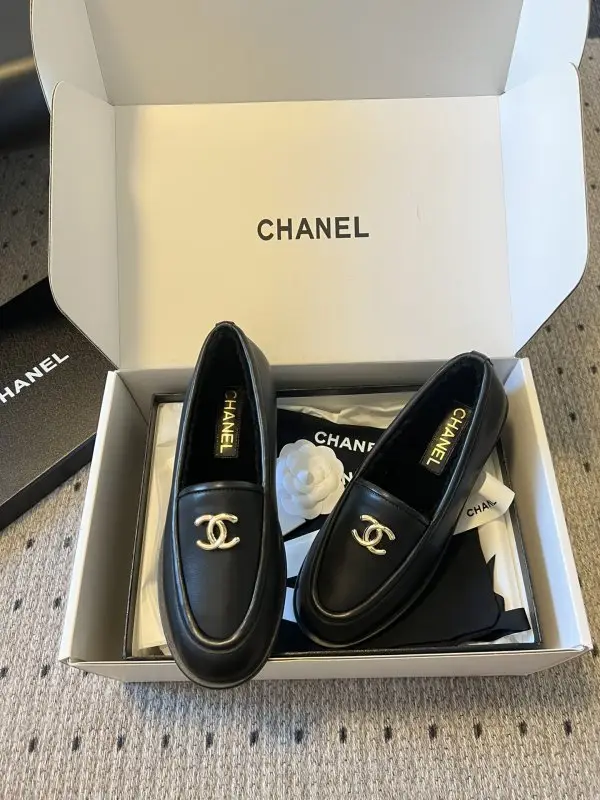 Chanel — Лоферы на меху женские