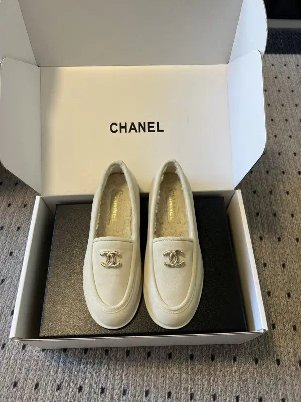 Chanel — Лоферы на меху женские
