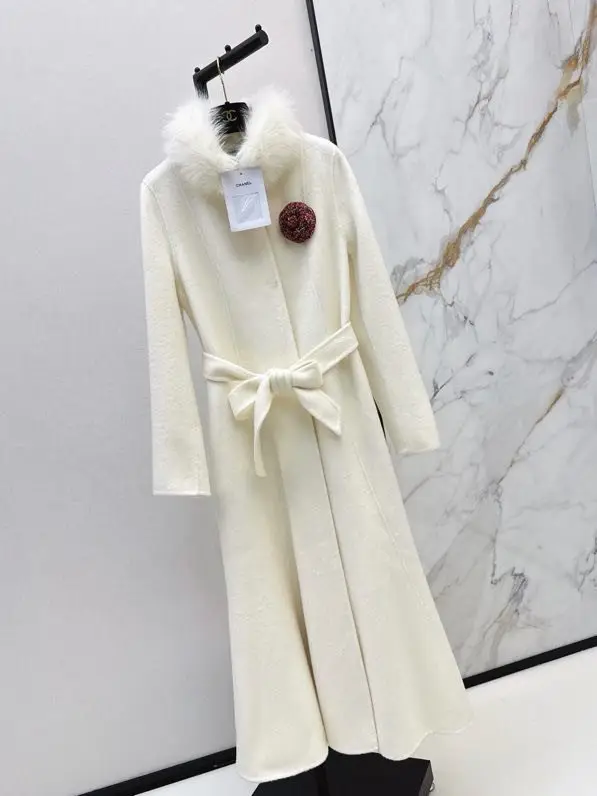 Chanel Довге вовняне пальто — Фото 2