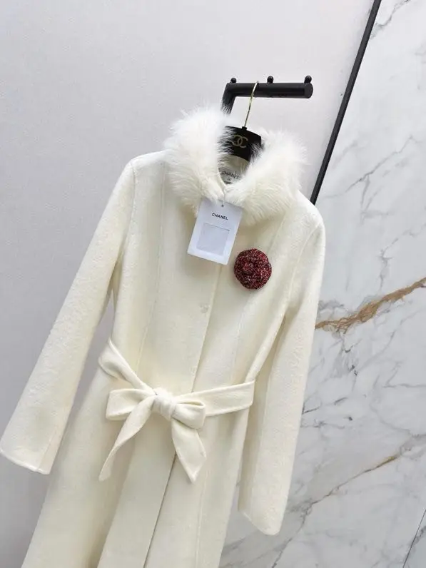 Chanel Довге вовняне пальто — Фото 3