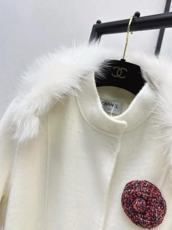 Chanel Довге вовняне пальто — Фото 4