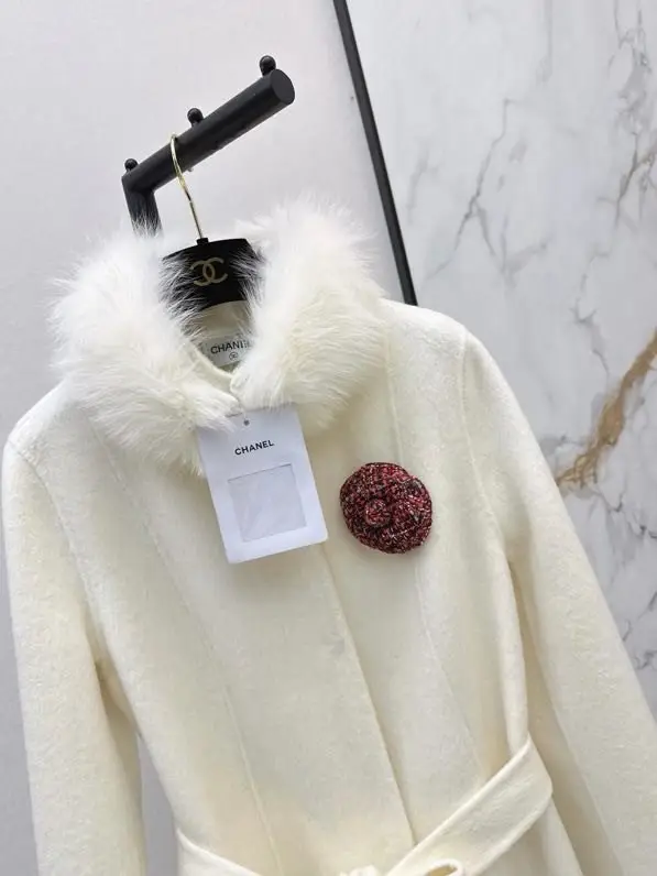 Chanel Довге вовняне пальто — Фото 5
