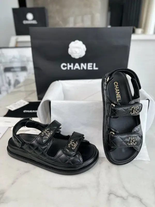 Chanel — Sandals leather women's