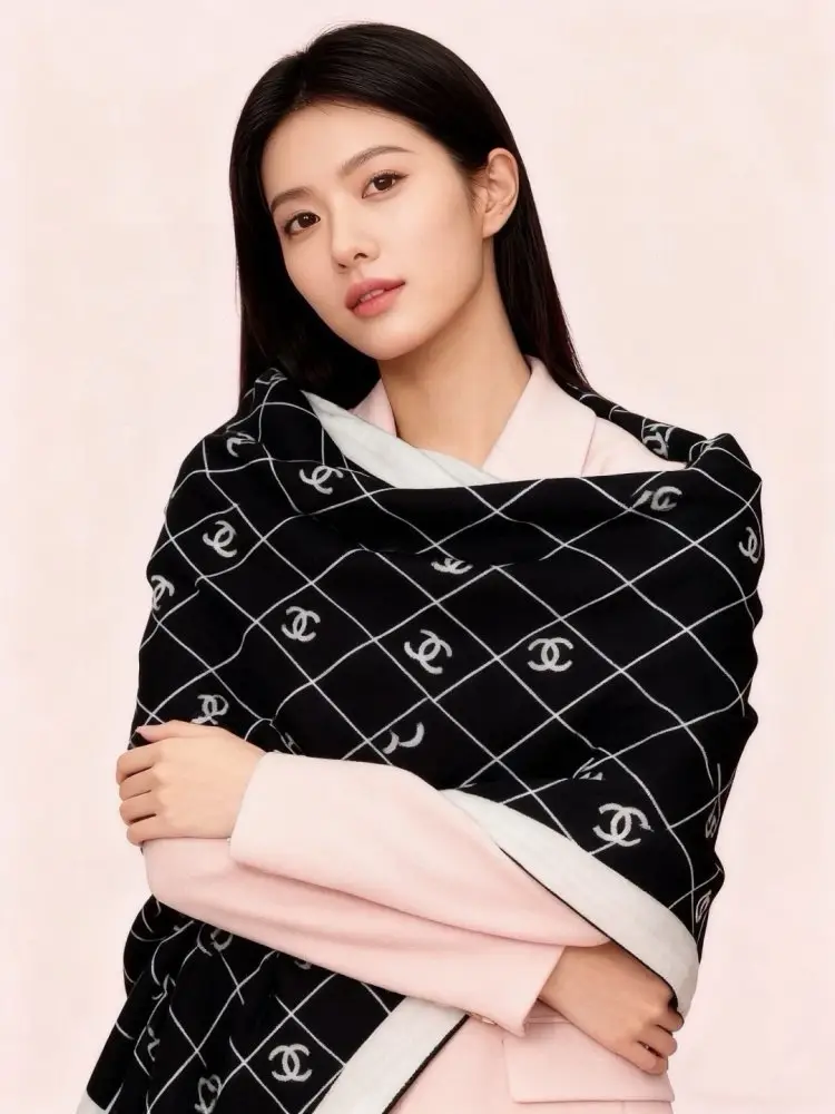 Chanel Scarf of cashmere 140x140 cm — Photo 2