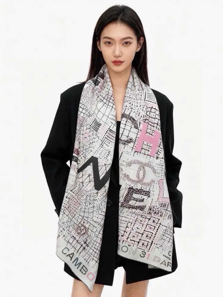 Chanel Шарф з кашеміру — Фото 2