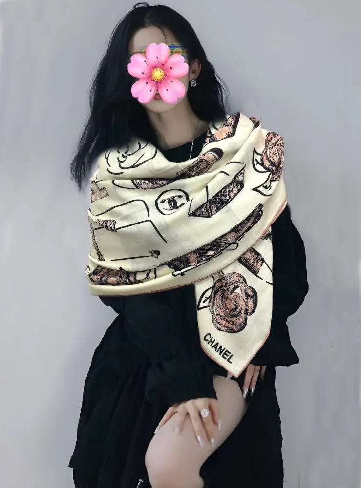 Chanel Шарф з кашеміру — Фото 2