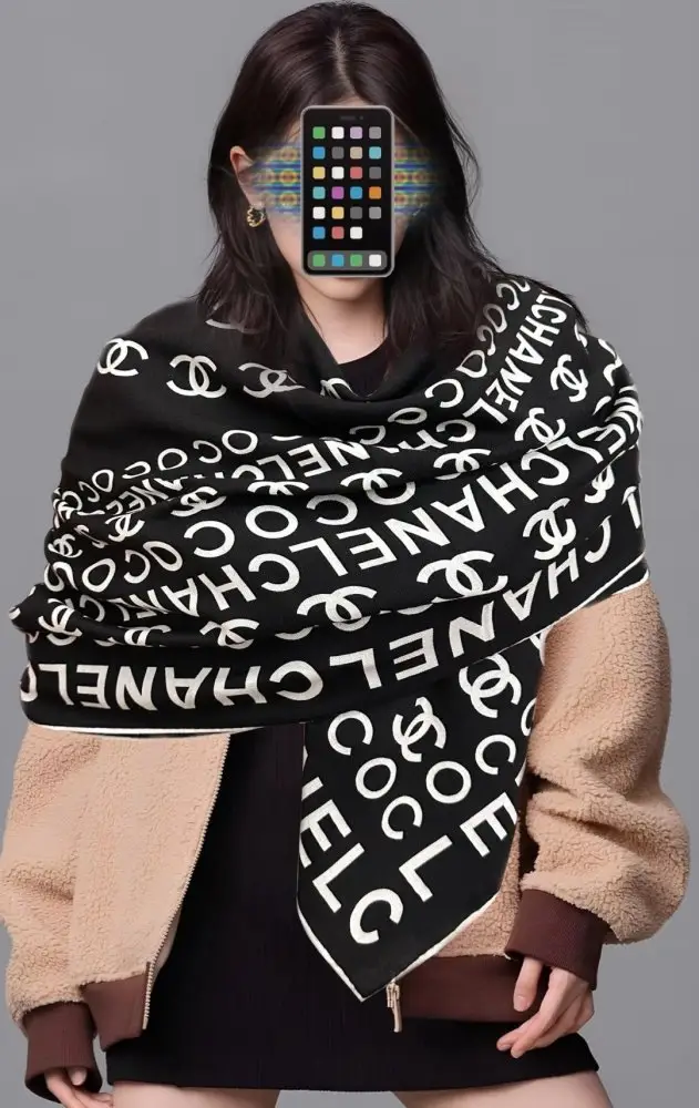 Chanel Шарф из кашемира — Фото 2