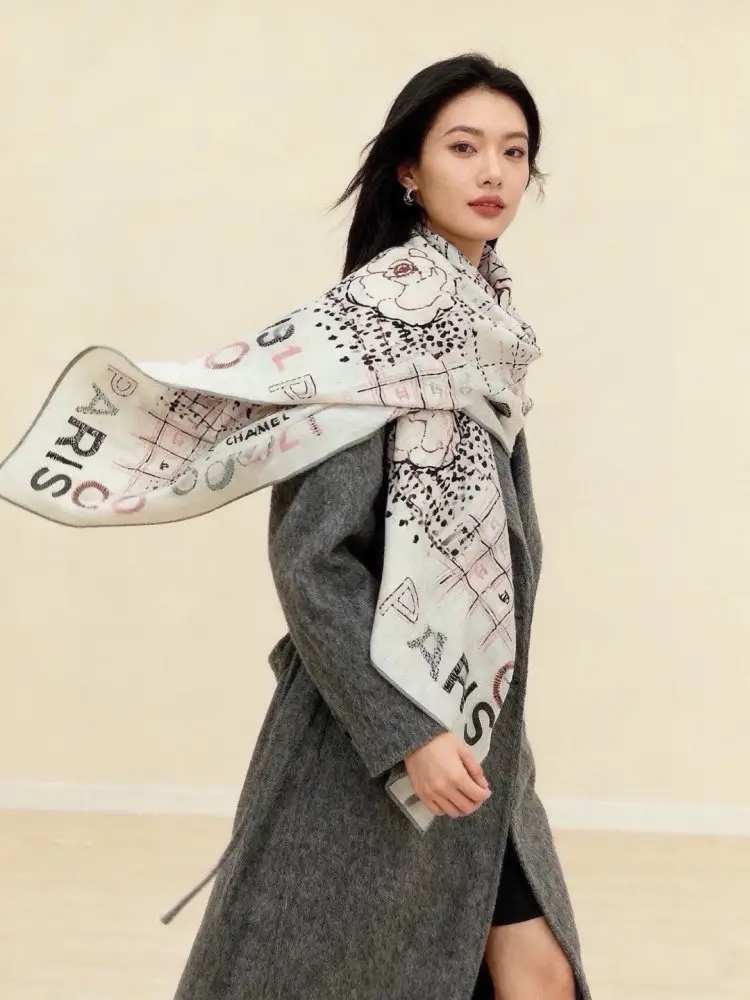 Chanel Шарф з кашеміру — Фото 3