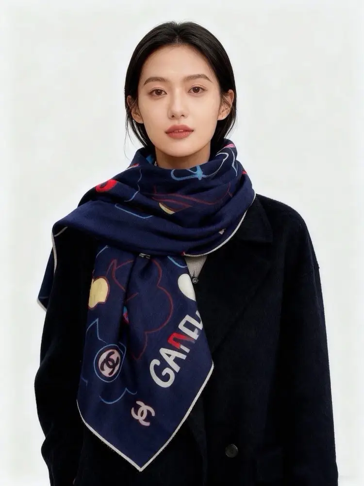 Chanel Шарф з кашеміру — Фото 3