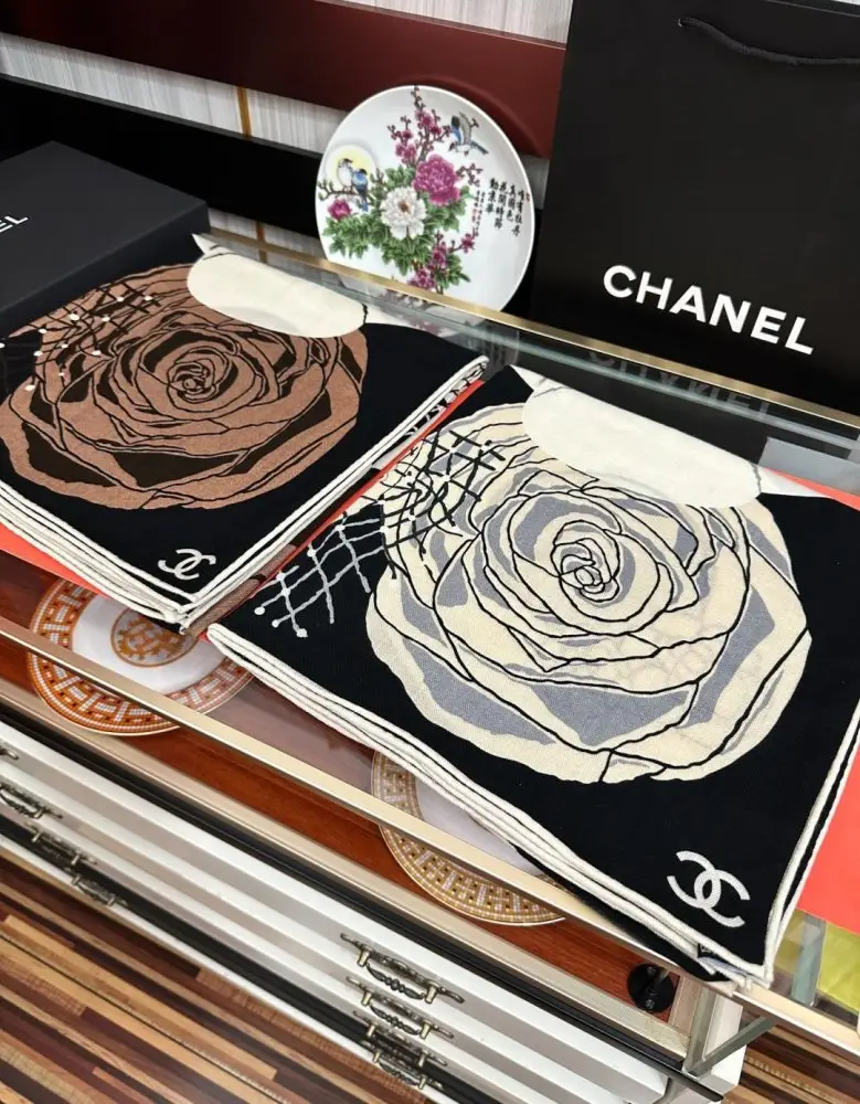 Chanel Шарф из кашемира — Фото 3