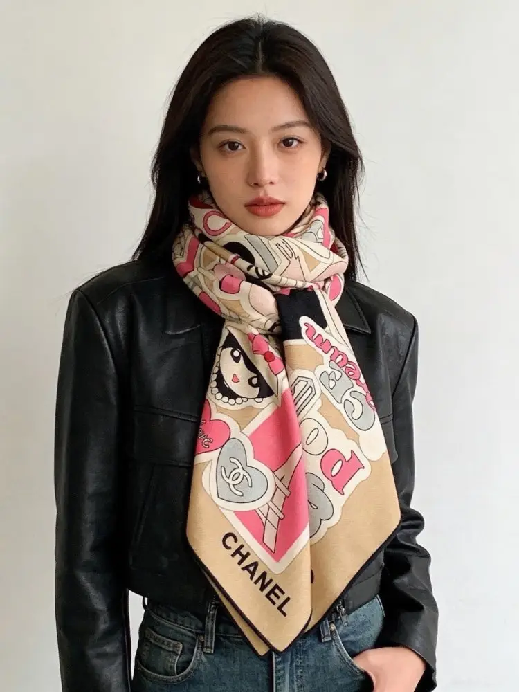 Chanel Шарф из кашемира — Фото 3