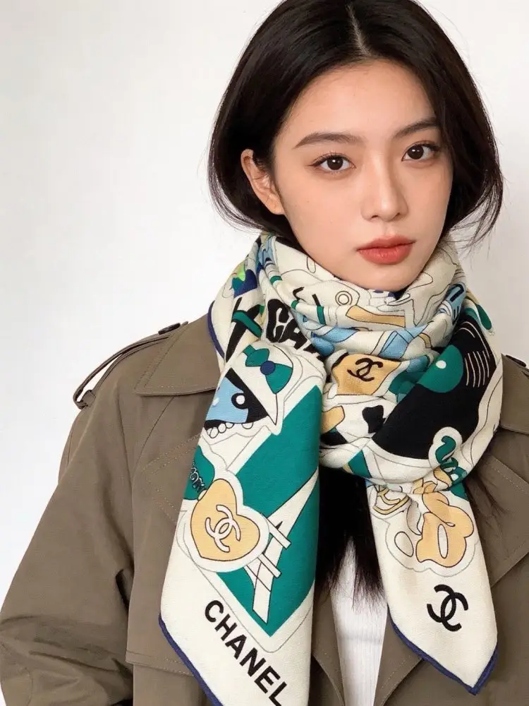 Chanel Шарф з кашеміру — Фото 3