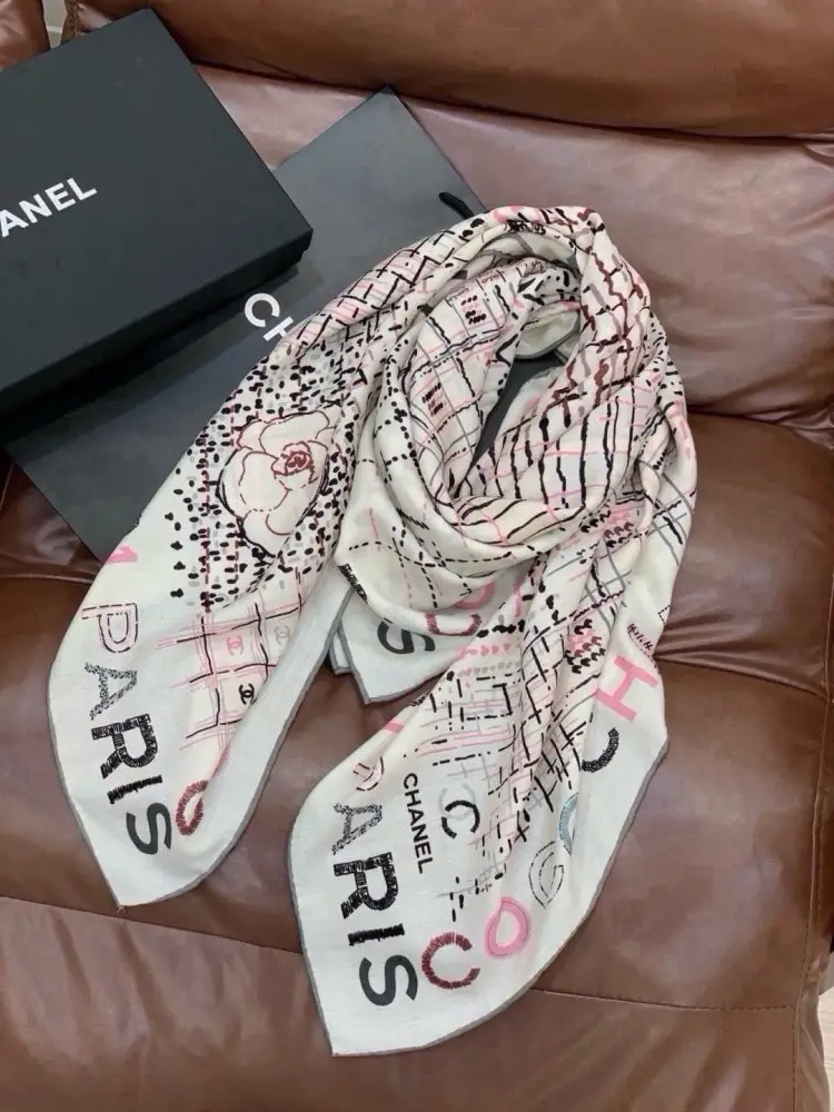 Chanel Шарф з кашеміру — Фото 5