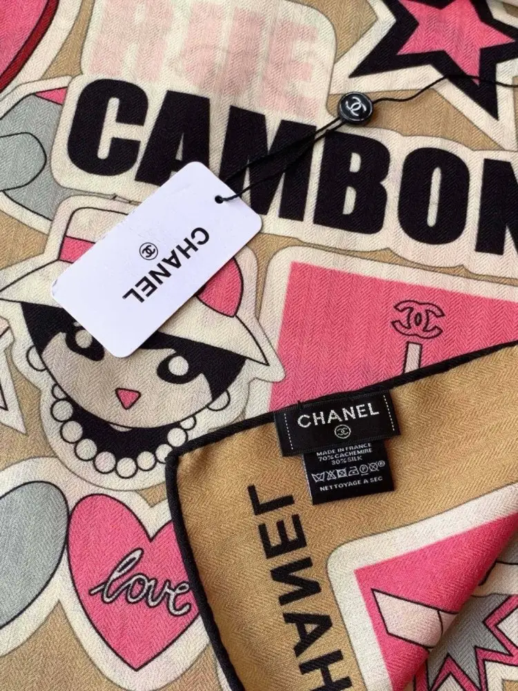 Chanel Шарф из кашемира — Фото 5