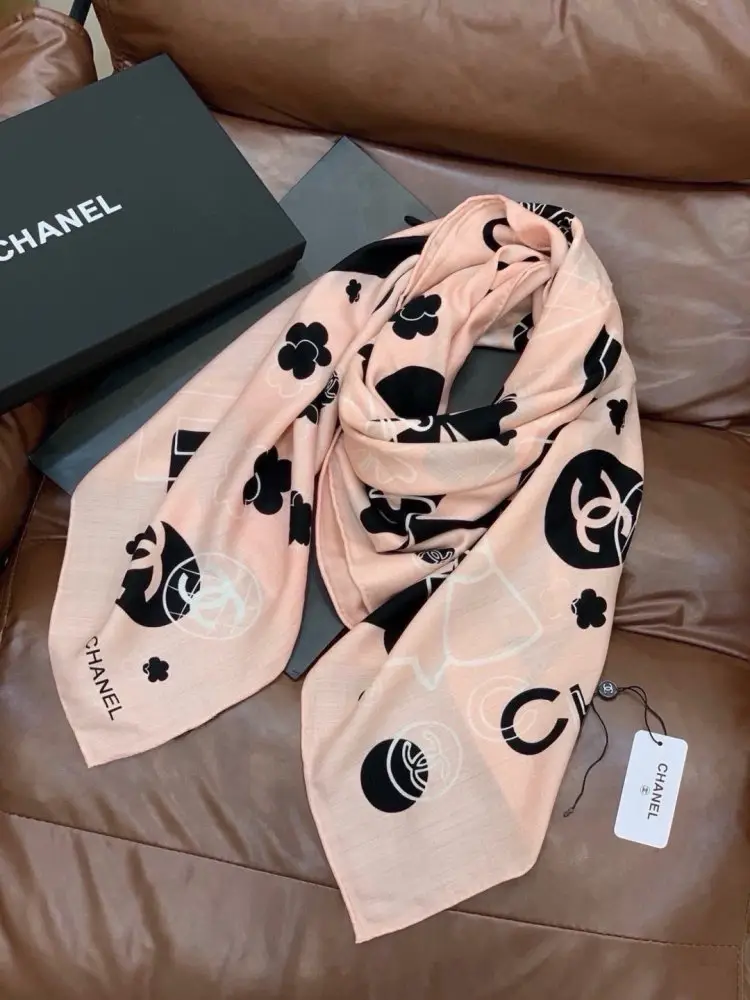 Chanel Шарф из кашемира — Фото 5
