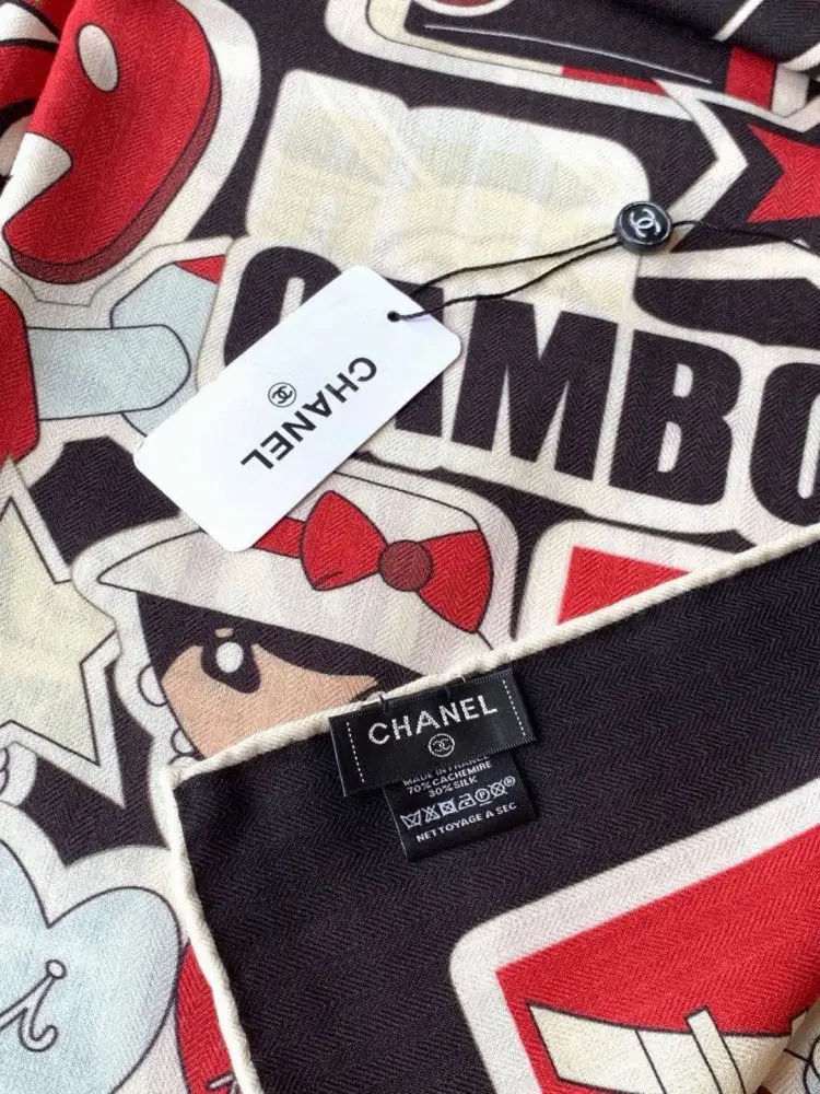 Chanel Scarf of cashmere — Photo 5