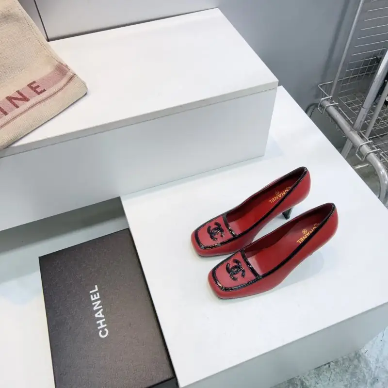 Chanel Туфли лодочки с квадратным носком — Фото 2