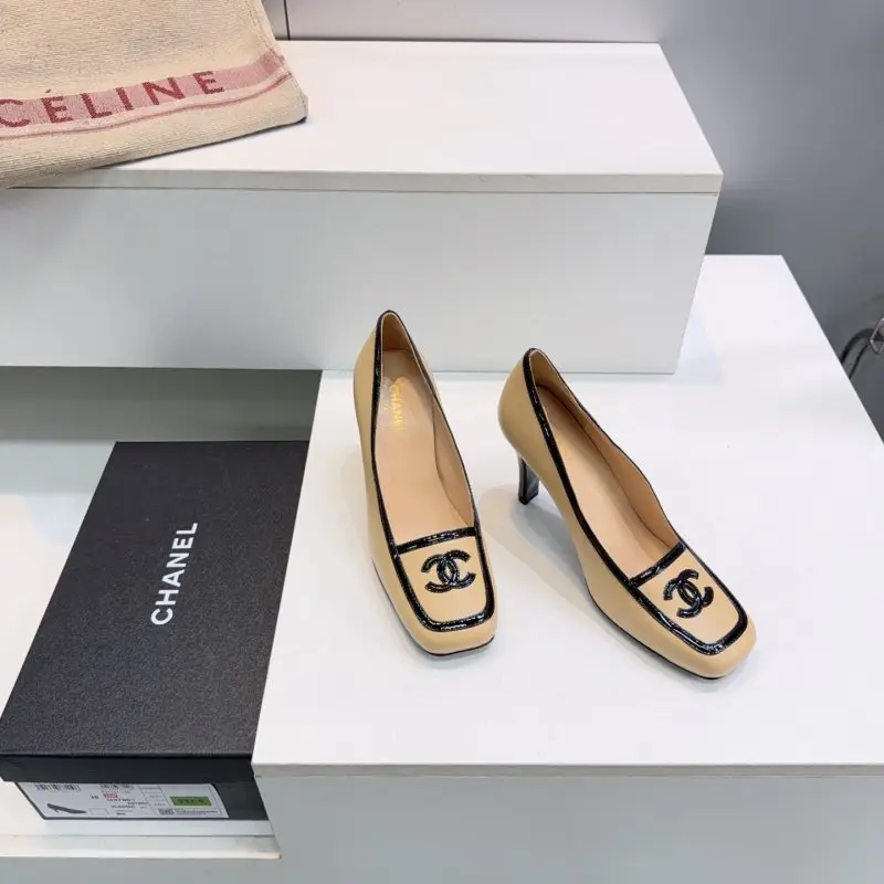 Chanel Туфли лодочки с квадратным носком — Фото 2