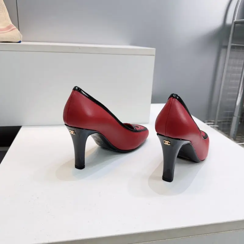 Chanel Туфли лодочки с квадратным носком — Фото 4