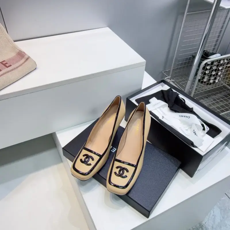 Chanel Туфли лодочки с квадратным носком — Фото 5