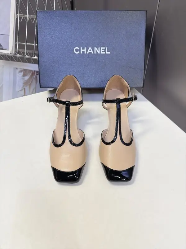 Chanel — Туфли мэри джейн с квадратным носком