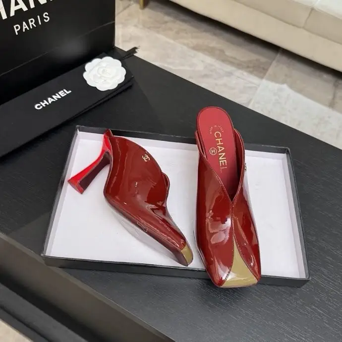 Chanel — Shoes meri Jane on heel