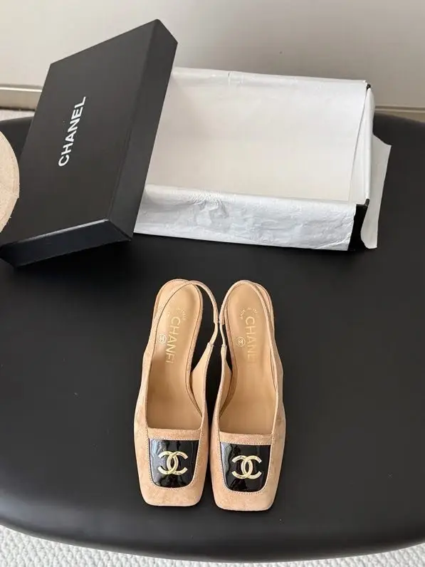 Chanel Shoes слингбэки on heel — Photo 2