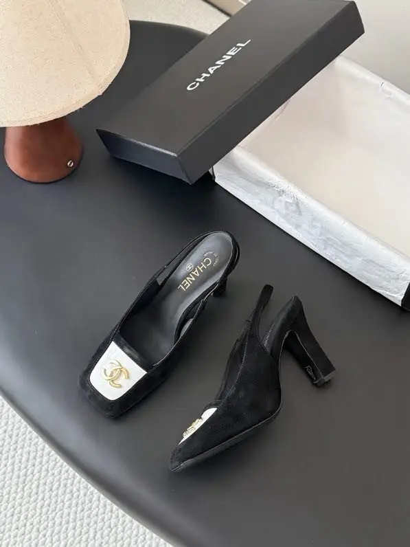 Chanel Shoes слингбэки on heel — Photo 3