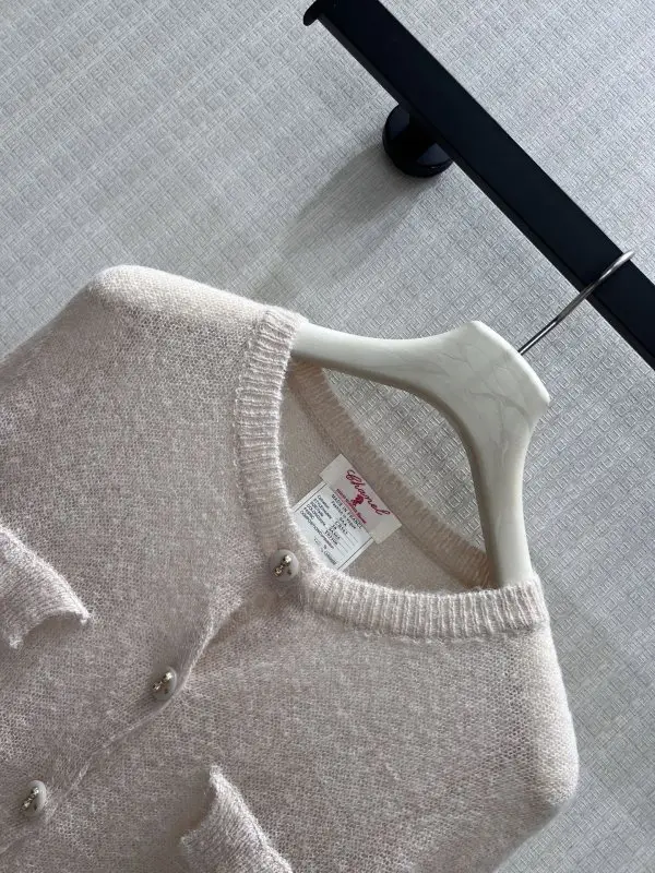 Chanel Короткий кардиган из мохера — Фото 3