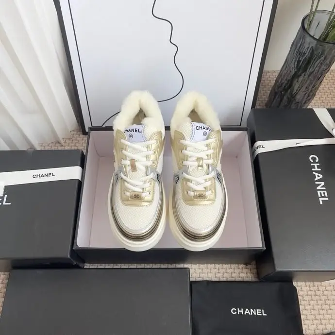 Chanel — Кросівки Chanel Panda на хутрі жіночі