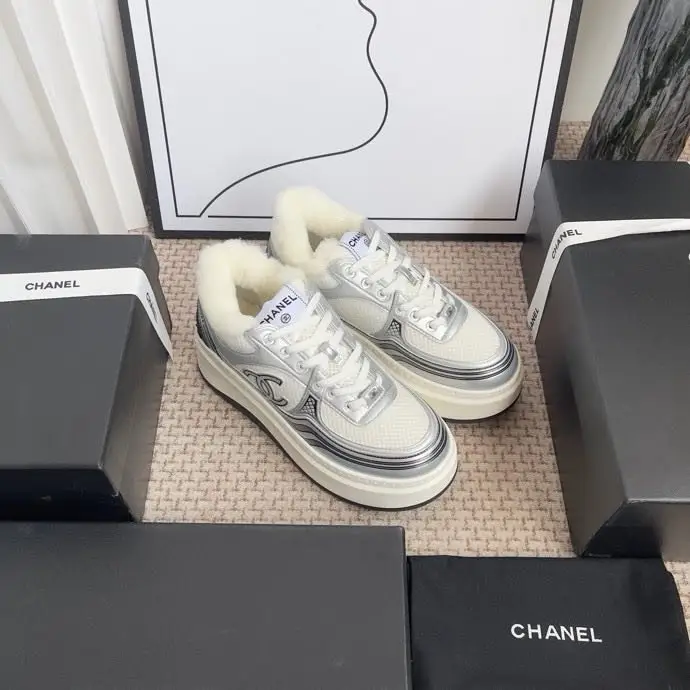 Chanel Кроссовки Chanel Panda на меху женские — Фото 2