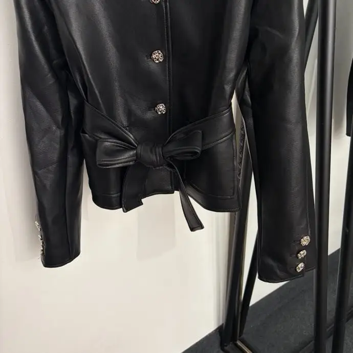 Chanel Ажурная однобортная куртка — Фото 2