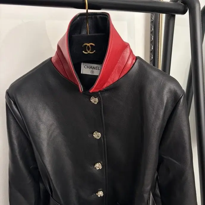 Chanel Ажурная однобортная куртка — Фото 3