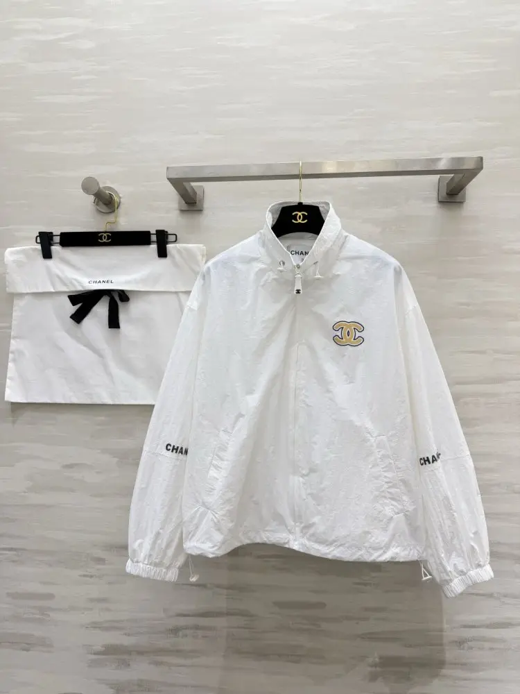 Chanel — Windcheater from hood