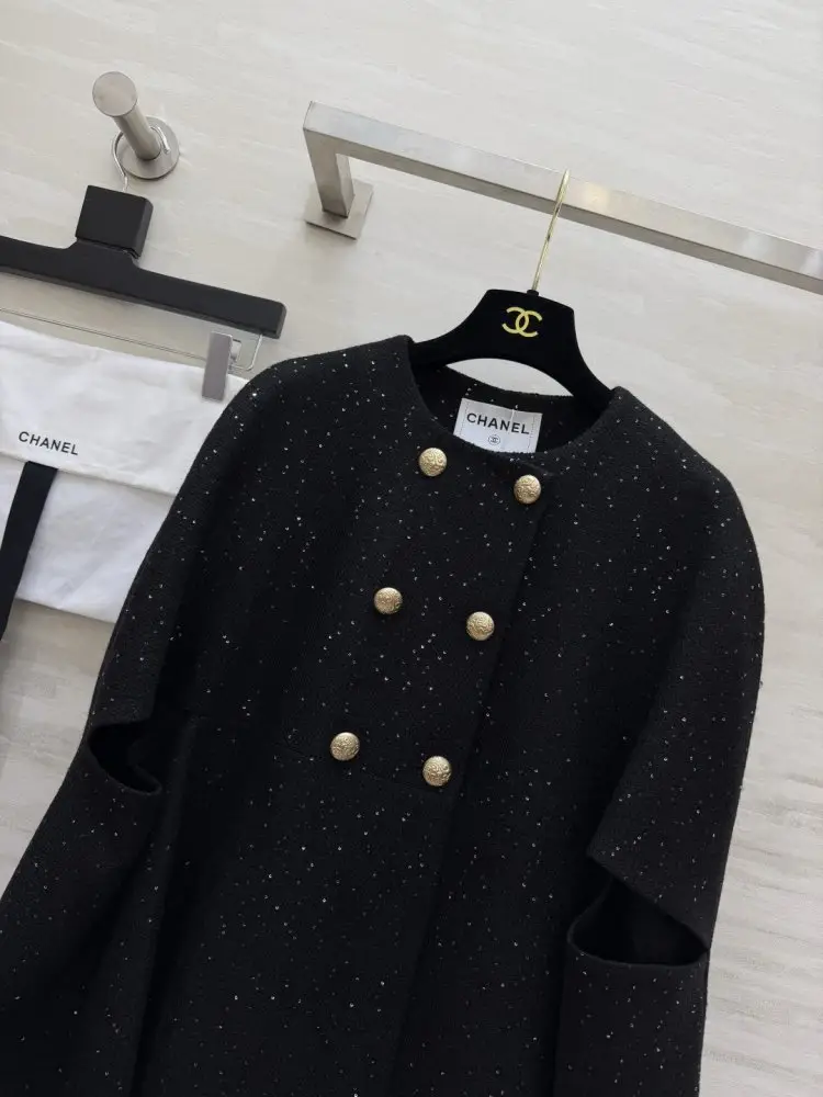 Chanel Женская твидовая накидка — Фото 2
