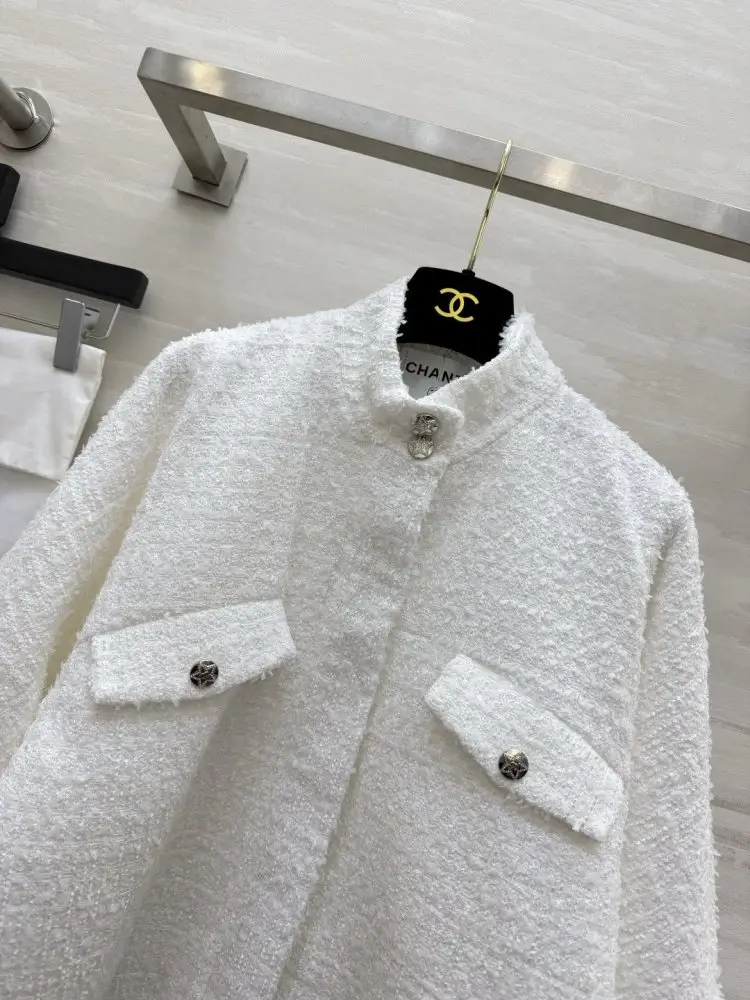 Chanel Женская твидовая накидка — Фото 3