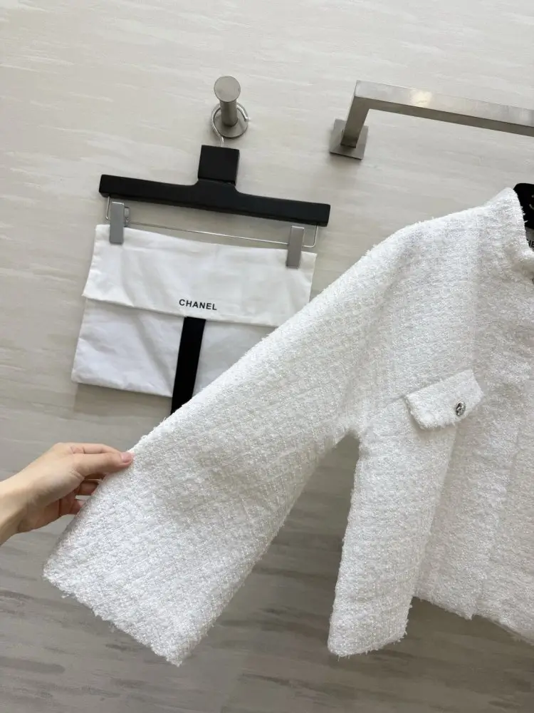 Chanel Женская твидовая накидка — Фото 4