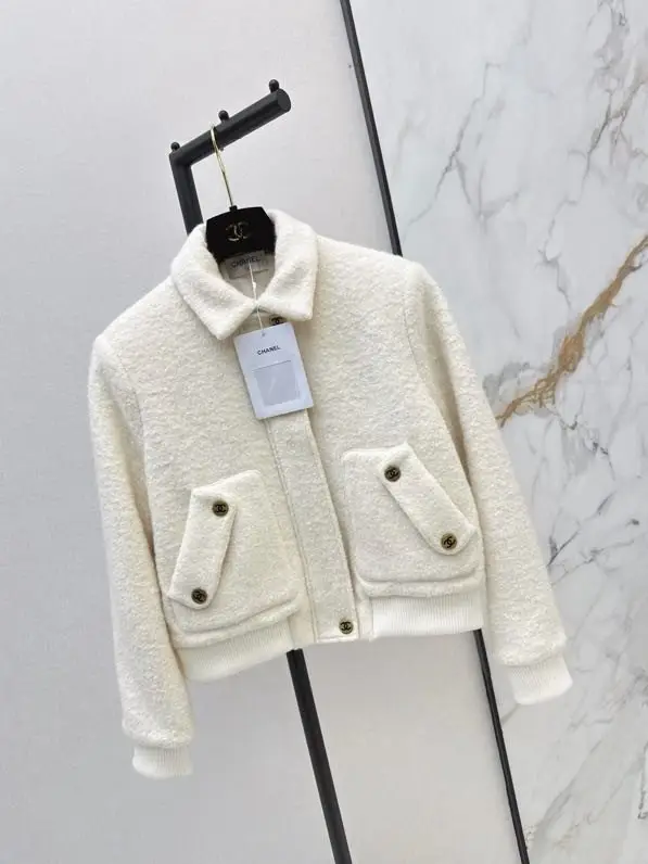 Chanel Жіноча вовняна куртка-тедді — Фото 4