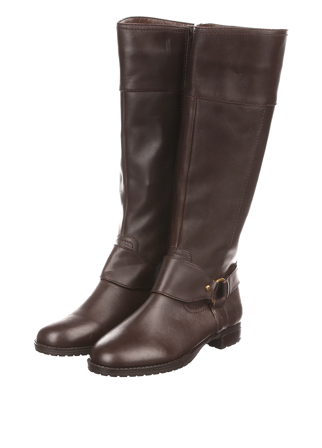 Ralph Lauren — Women's brown high boots