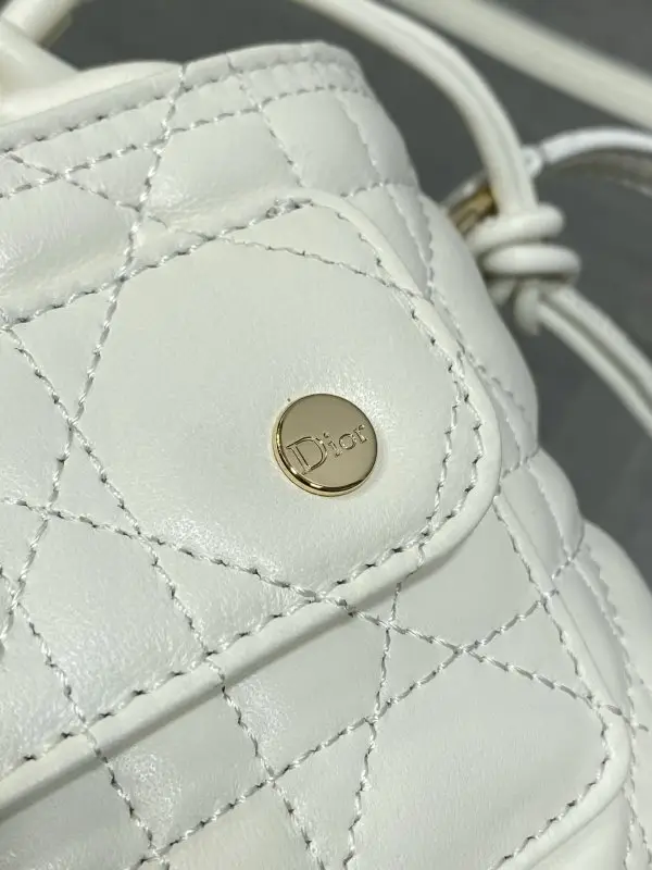 Christian Dior A bag-bucket Caro Bucket 22 cm leather on expositions — Photo 2