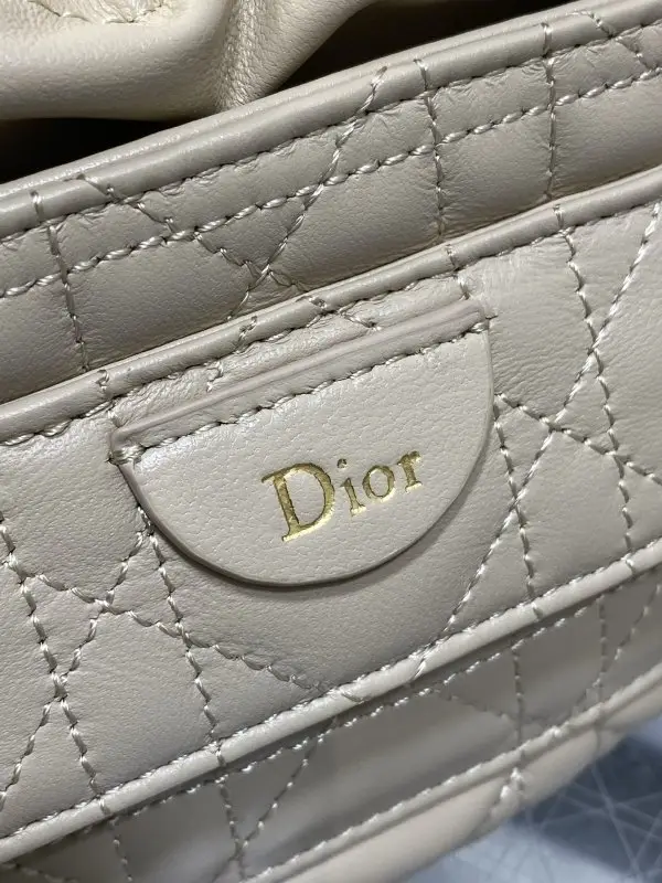 Christian Dior A bag-bucket Caro Bucket 22 cm leather on expositions — Photo 2