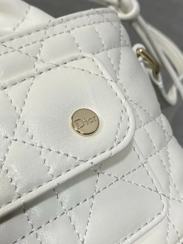 Christian Dior A bag-bucket Caro Bucket 22 cm leather on expositions — Photo 3